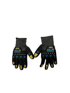 Mechanix Wear Size 9/L Knit Black Nitrile dipped HPPE 1